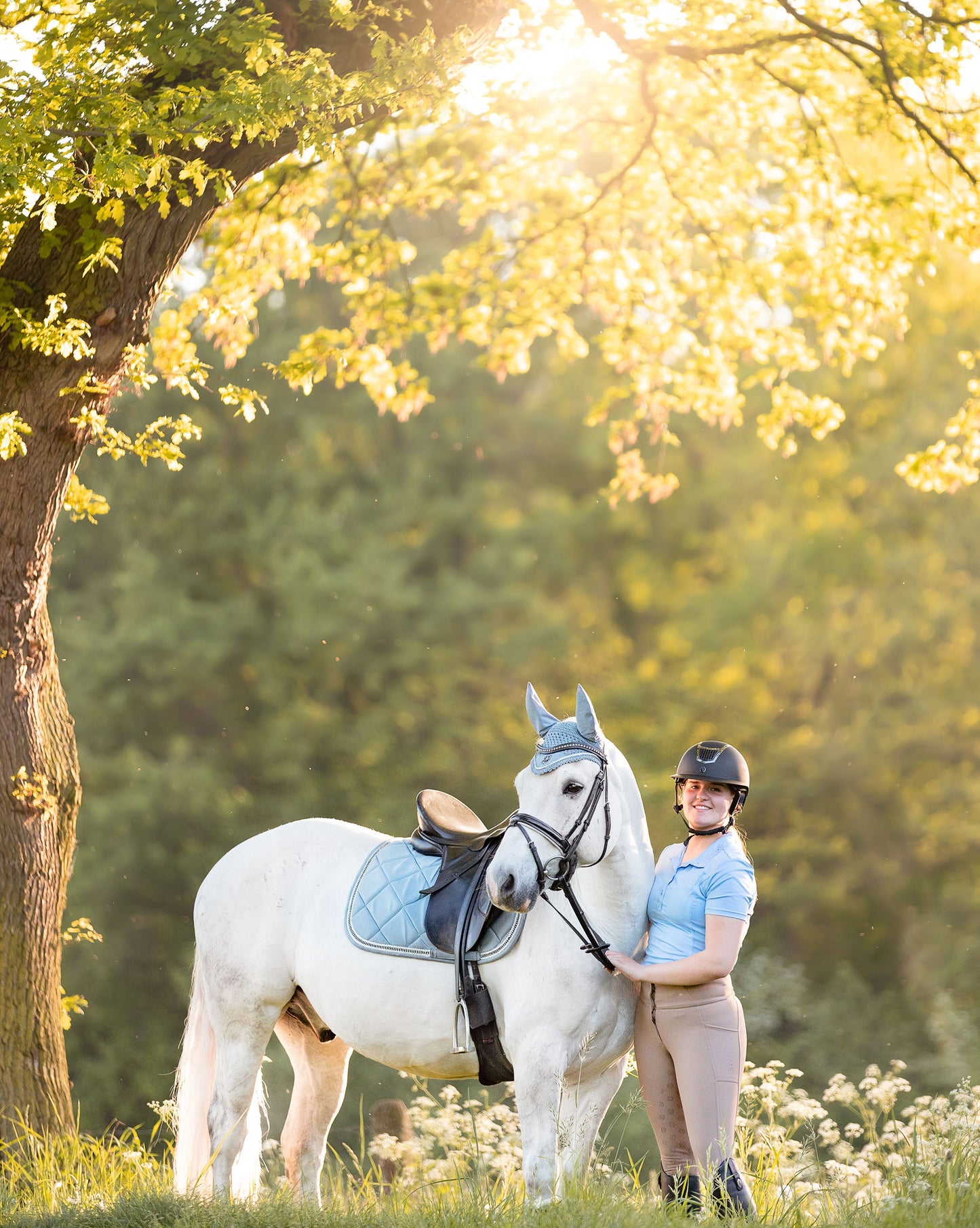 Moonstone Blue Fly Hat