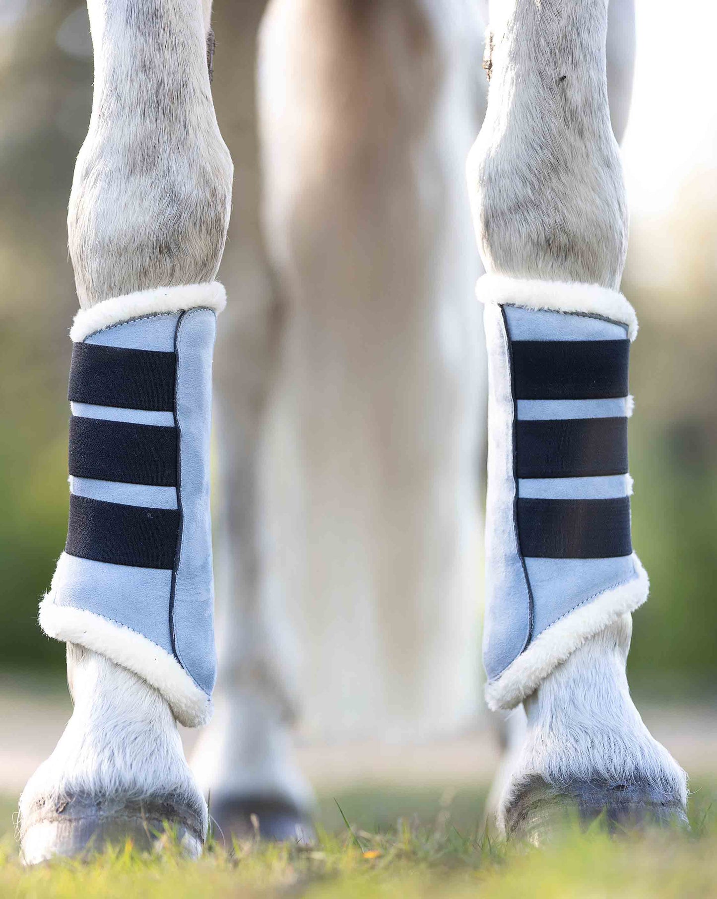 Moonstone Blue Saddle Pad Set