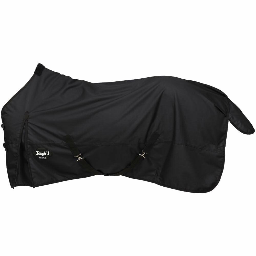 Basics by Tough1 1200D Poly Turnout Sheet – Waterproof Horse Blanket 78" (2 Colors, Final Sale)