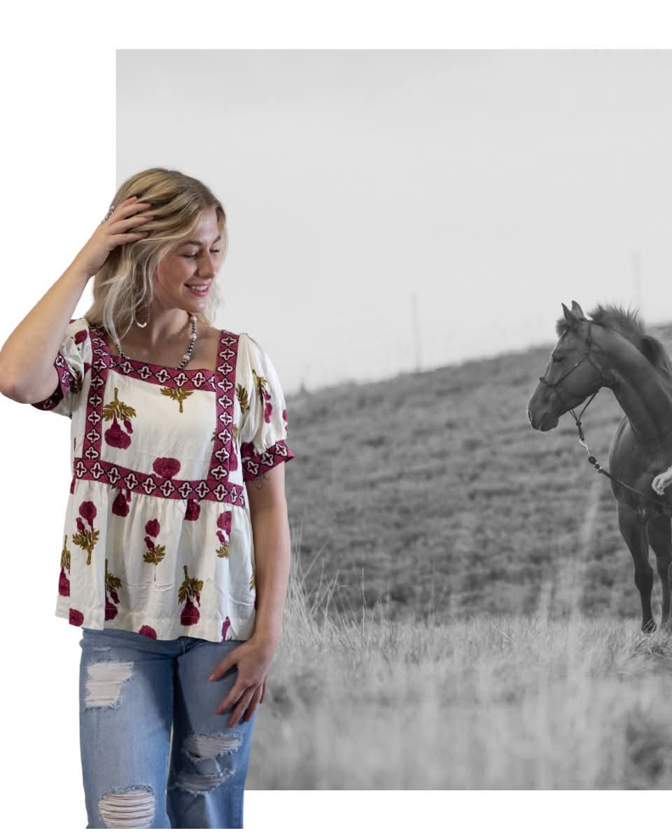 Prairie Marigold Blouse