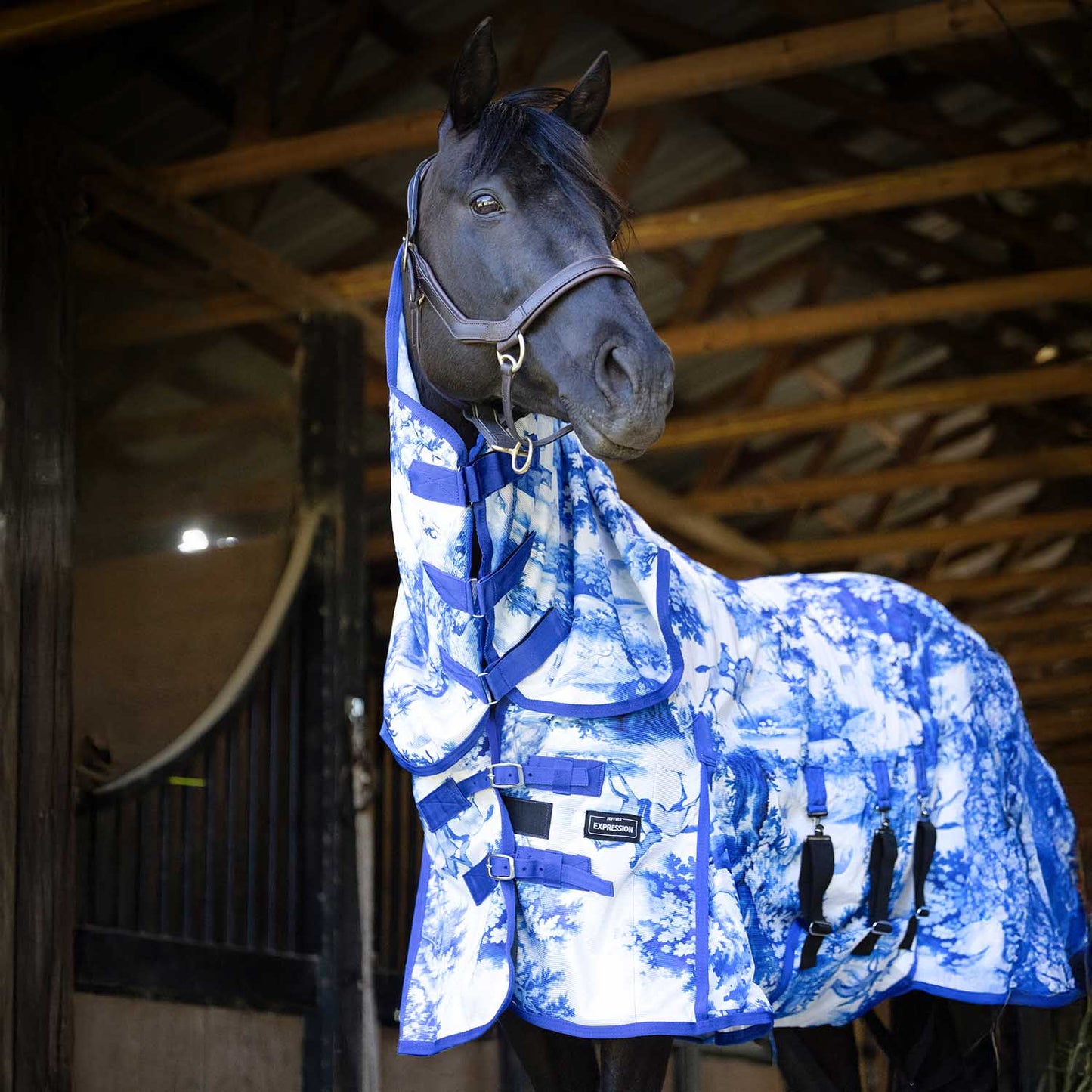 Jeffers Expression Softmesh Combo Neck Horse Fly Sheet