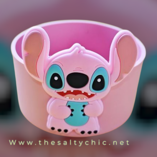 Pink Stitch Silicone Boot