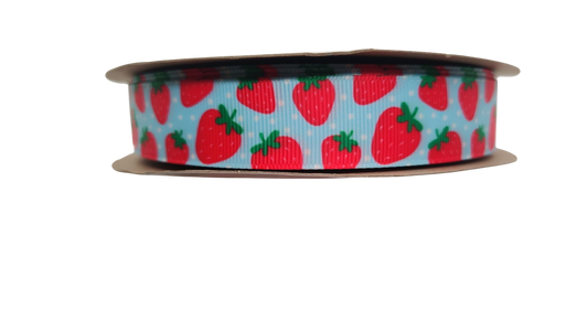 Strawberries Nylon Dog Collar