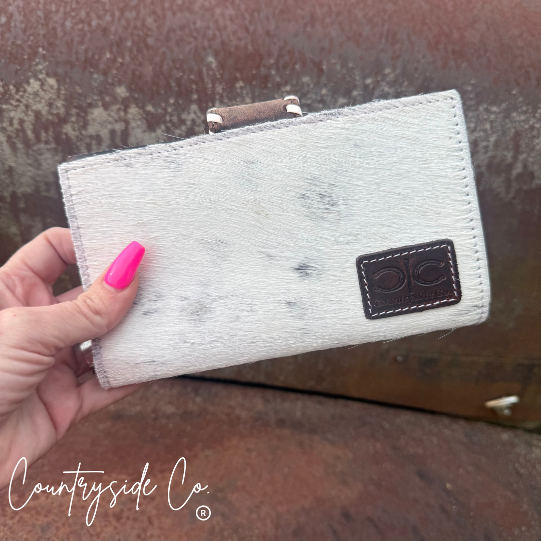 Jane Concealed Carry Leather Purse, Wallet and Wristlet BUNDLE