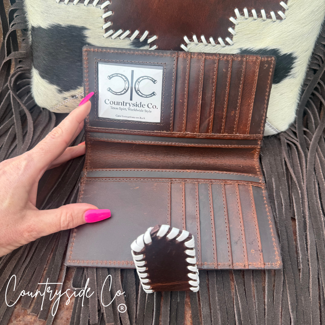 Jane Concealed Carry Leather Purse, Wallet and Wristlet BUNDLE