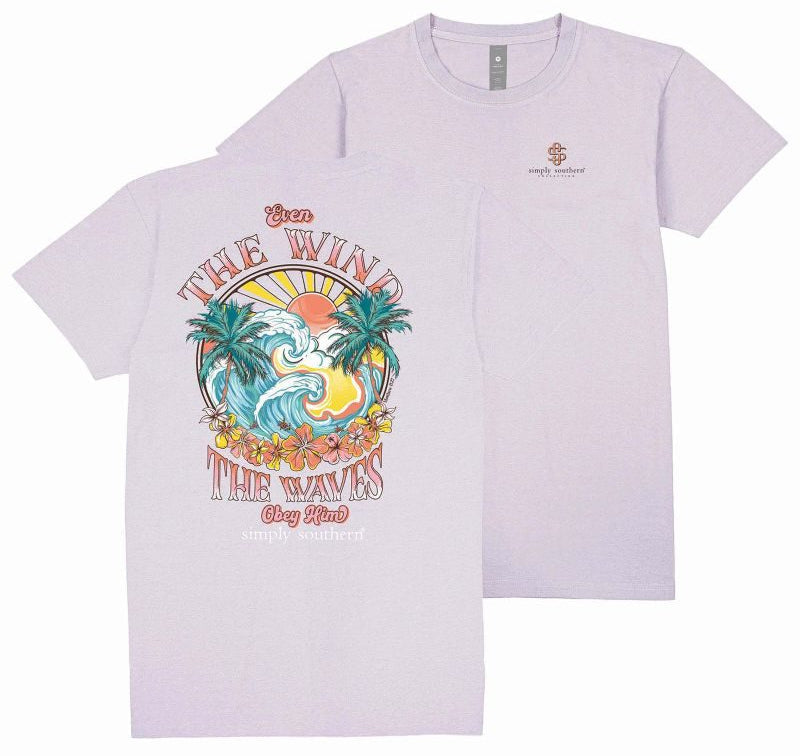 Even The Wind & The Wave Obey Him - Beach - SS - S25 - Adult T-Shirt