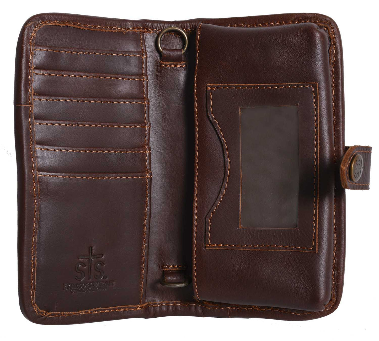 STS Basket Weave Bifold Crossbody