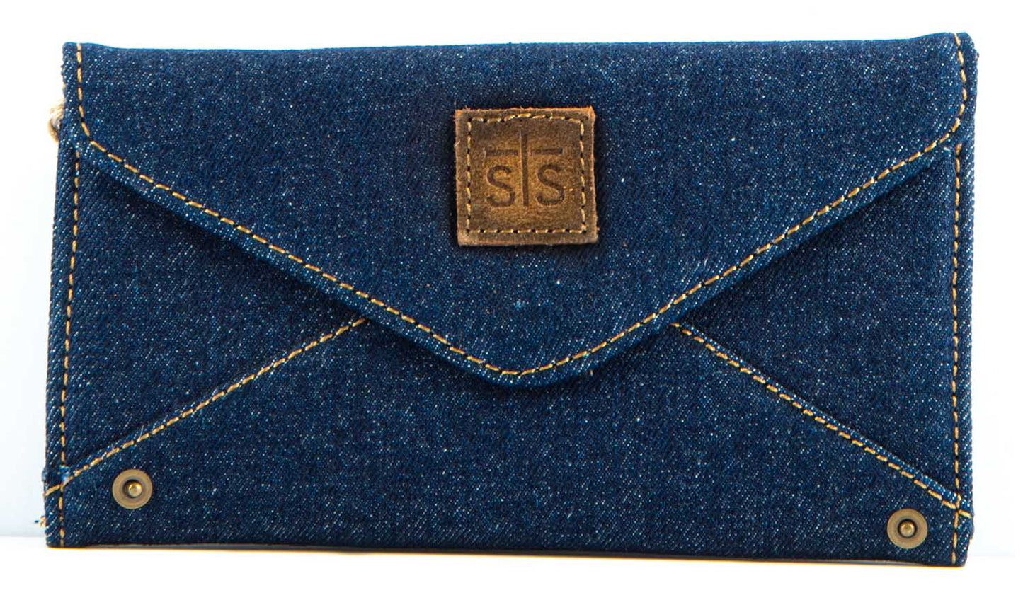 STS Blue Bayou Denim Wallet
