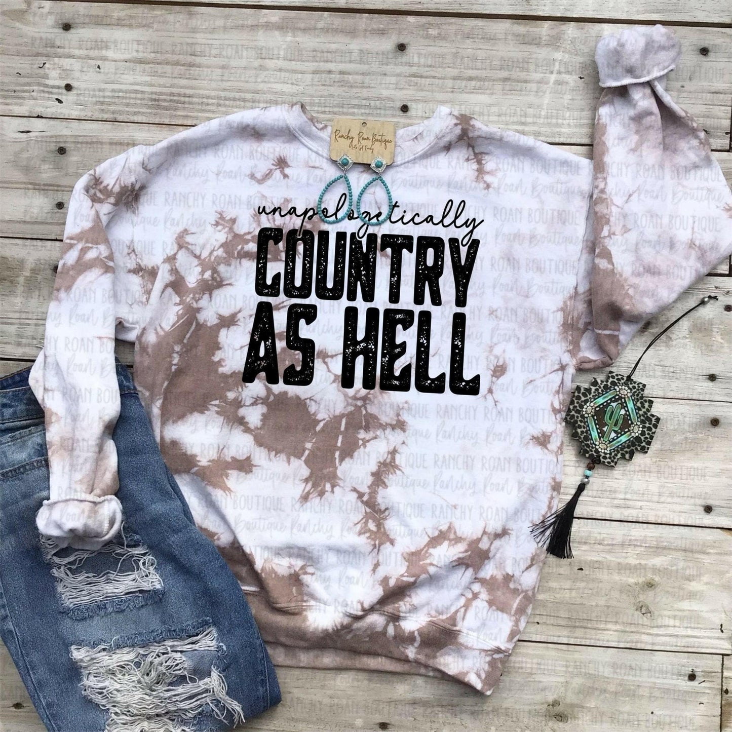 Unapologetically Country Western Sweatshirt