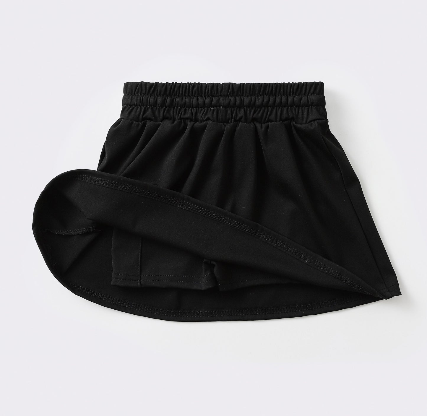 Black Girls Athletic Skort